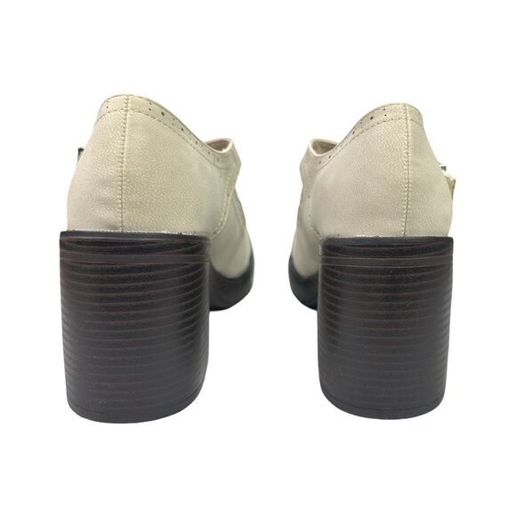 JellyPop Xena Bone Block Heels - Size 7.5 - Picture 6 of 11